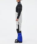 Montec Fawk Pantalon de Ski Homme Light Grey/Black/Cobalt Blue, Image 3 sur 7