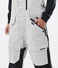 Montec Fawk Pantalon de Snowboard Homme Light Grey/Black/Cobalt Blue, Image 5 sur 7