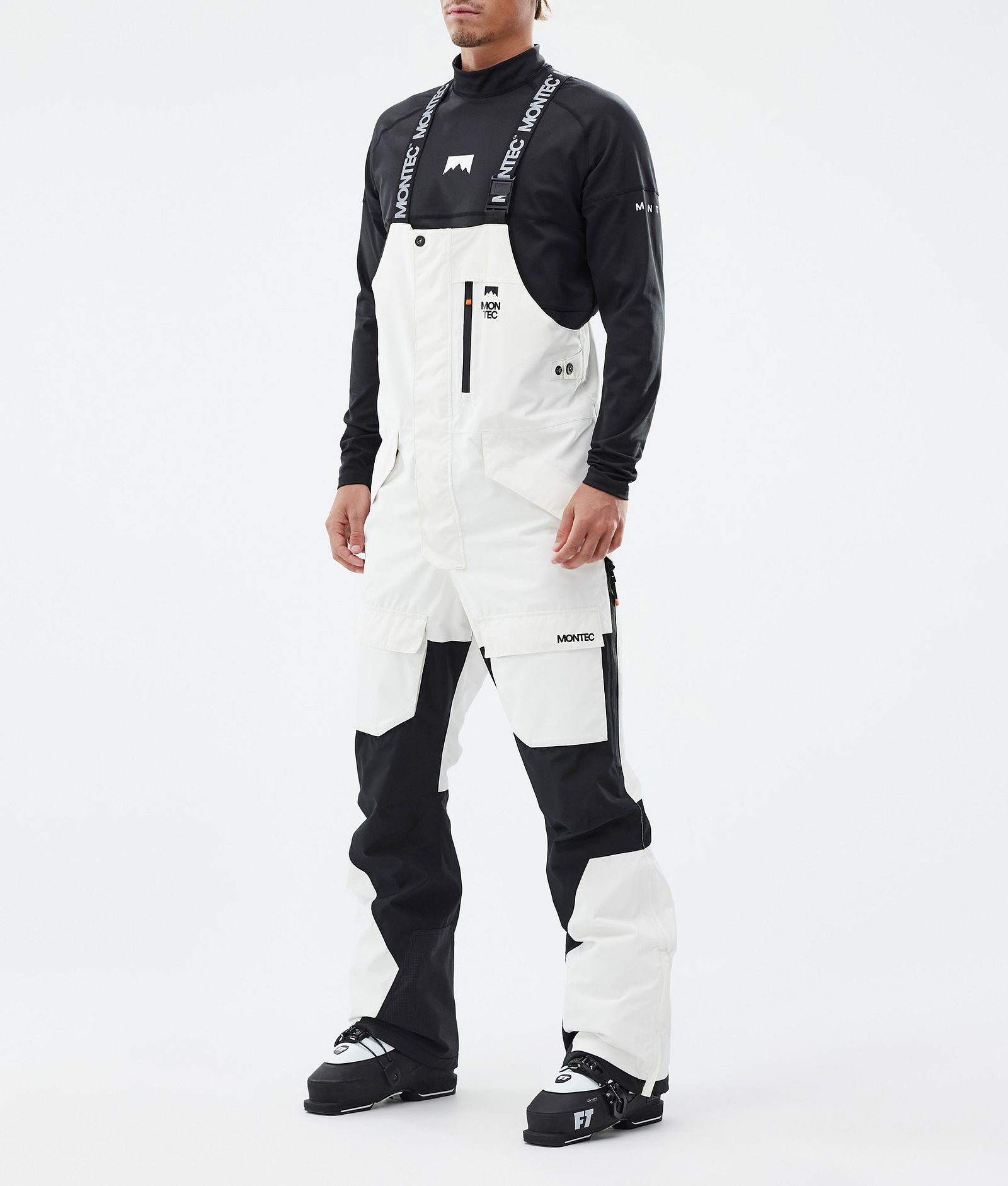 Montec Fawk Ski Pants Men Old White/Black