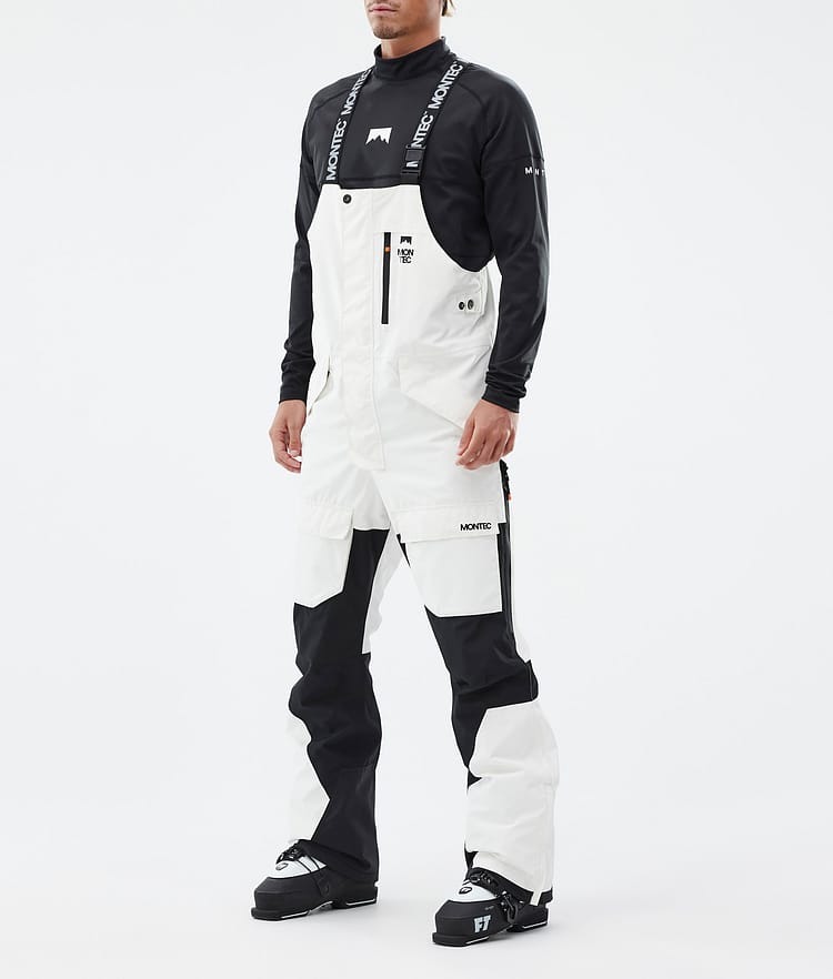 Montec Fawk Pantalon de Ski Homme Old White/Black, Image 1 sur 7