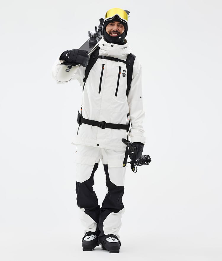 Montec Fawk Ski Pants Men Old White/Black, Image 2 of 7