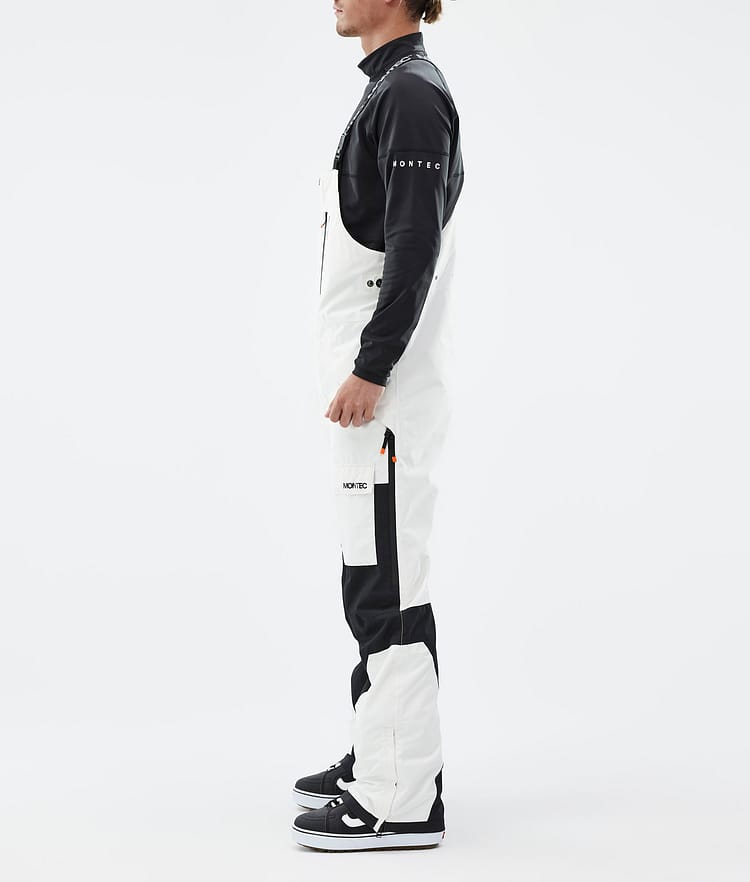 Montec Fawk Pantaloni Snowboard Uomo Old White/Black, Immagine 3 di 7