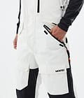 Montec Fawk Spodnie Snowboardowe Mężczyźni Old White/Black, Zdjęcie 5 z 7