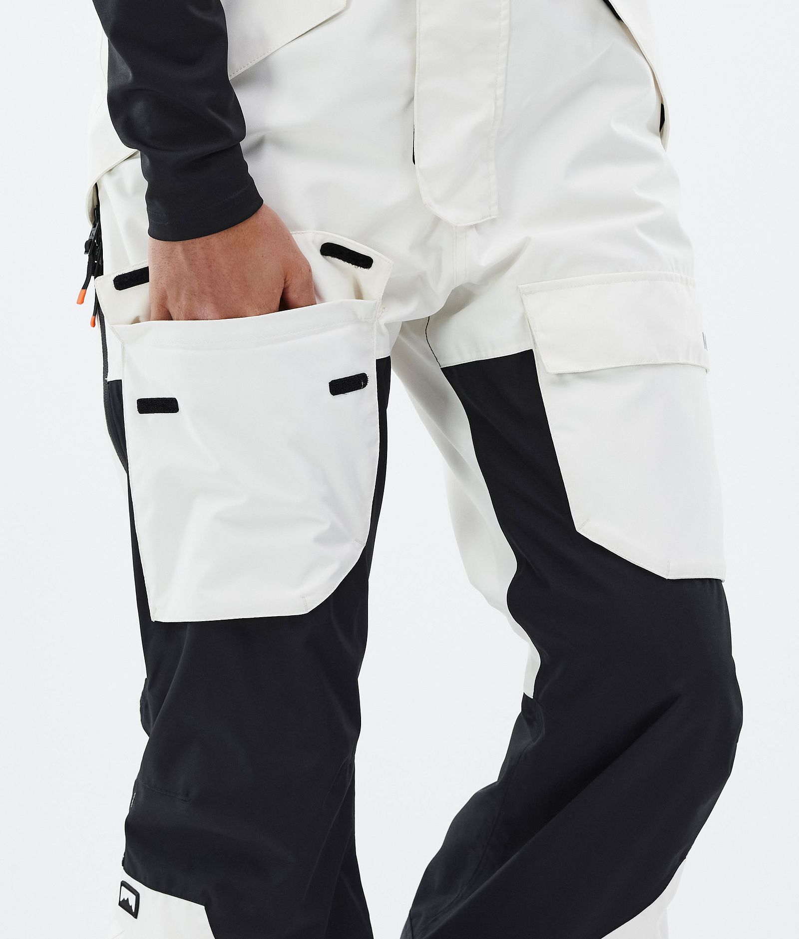 Montec Fawk Pantalon de Snowboard Homme Old White/Black, Image 7 sur 7