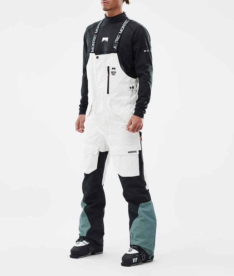 Montec Fawk Skibroek Heren Old White/Black/Atlantic, Afbeelding 1 van 7