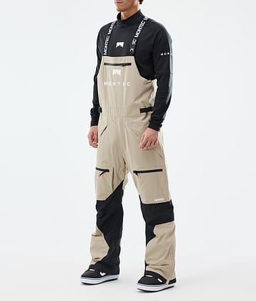 Montec Arch Pantaloni Snowboard Uomo Sand/Black