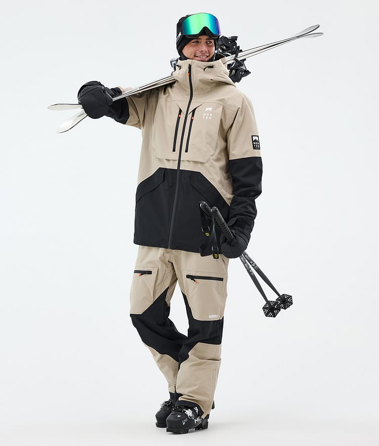 Montec Arch Ski Pants Men Sand/Black, Image 2 of 7