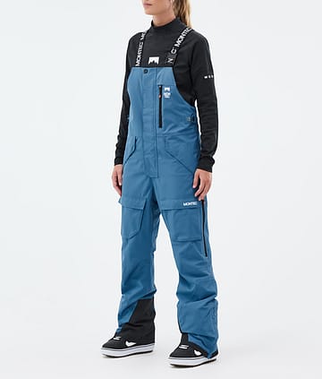 Montec Fawk W Pantalon de Snowboard Femme Blue Steel