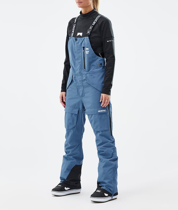 Montec Fawk W Pantalon de Snowboard Femme Blue Steel, Image 1 sur 7