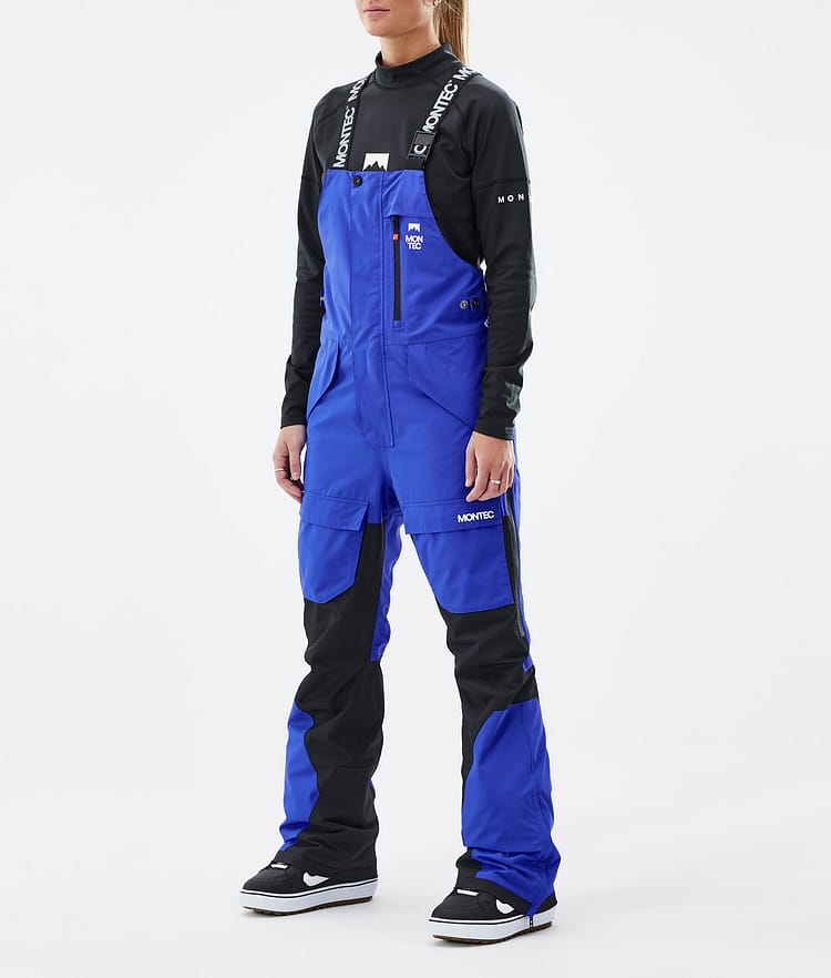 Montec Fawk W Pantaloni Snowboard Donna Cobalt Blue/Black, Immagine 1 di 7