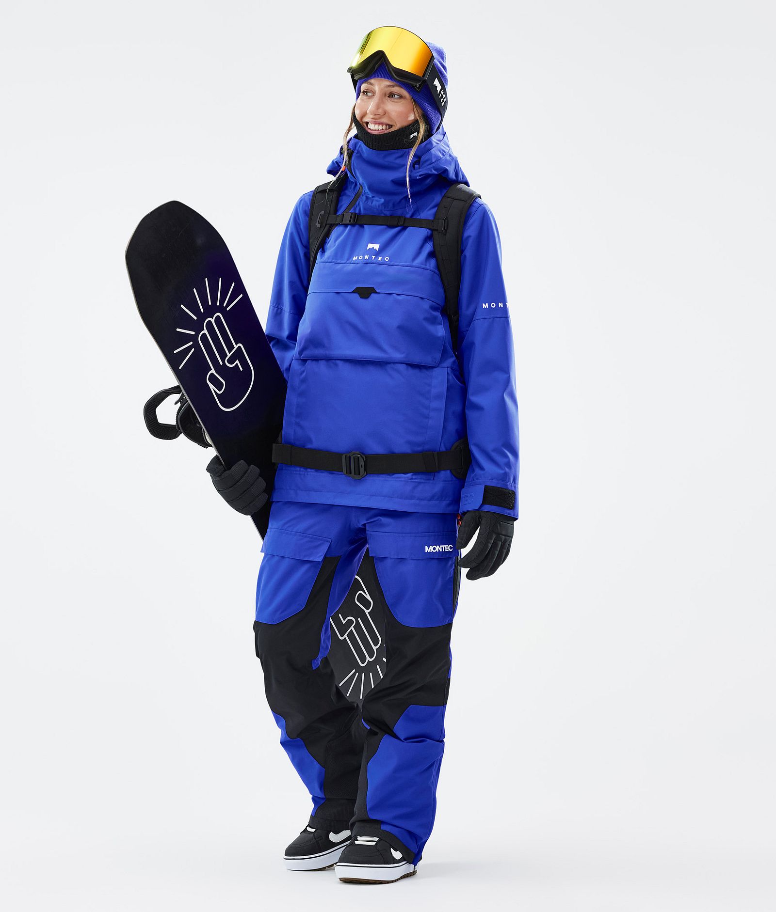 Montec Fawk W Pantaloni Snowboard Donna Cobalt Blue/Black Renewed, Immagine 2 di 7