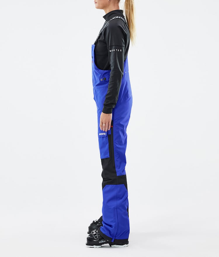 Montec Fawk W Pantalon de Ski Femme Cobalt Blue/Black, Image 3 sur 7