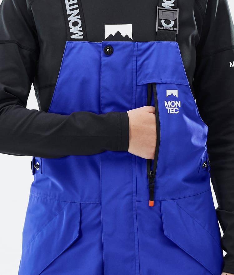 Montec Fawk W Spodnie Snowboardowe Kobiety Cobalt Blue/Black, Zdjęcie 6 z 7