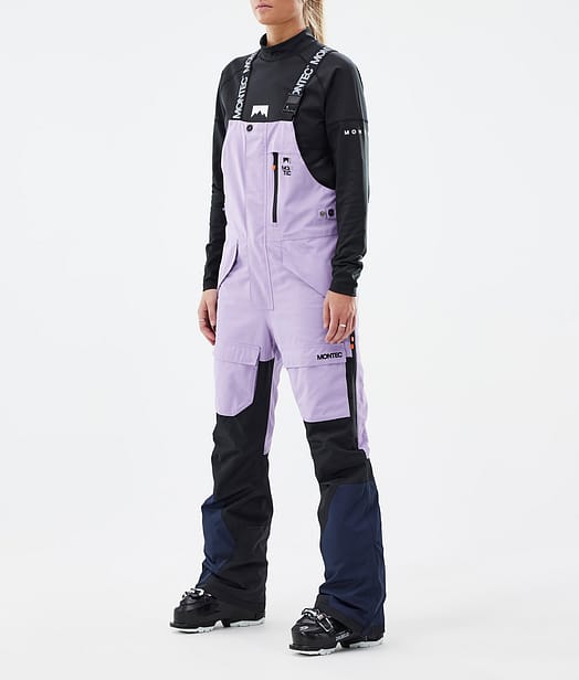 Montec Fawk W Pantalon de Ski Femme Faded Violet/Black/Dark Blue