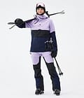 Montec Fawk W Pantalon de Ski Femme Faded Violet/Black/Dark Blue, Image 2 sur 7