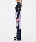 Montec Fawk W Pantalon de Snowboard Femme Faded Violet/Black/Dark Blue, Image 3 sur 7