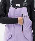 Montec Fawk W Pantalon de Ski Femme Faded Violet/Black/Dark Blue, Image 6 sur 7