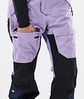 Montec Fawk W Pantalon de Snowboard Femme Faded Violet/Black/Dark Blue, Image 7 sur 7