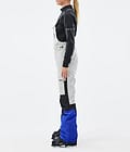 Montec Fawk W Pantalones Esquí Mujer Light Grey/Black/Cobalt Blue, Imagen 3 de 7