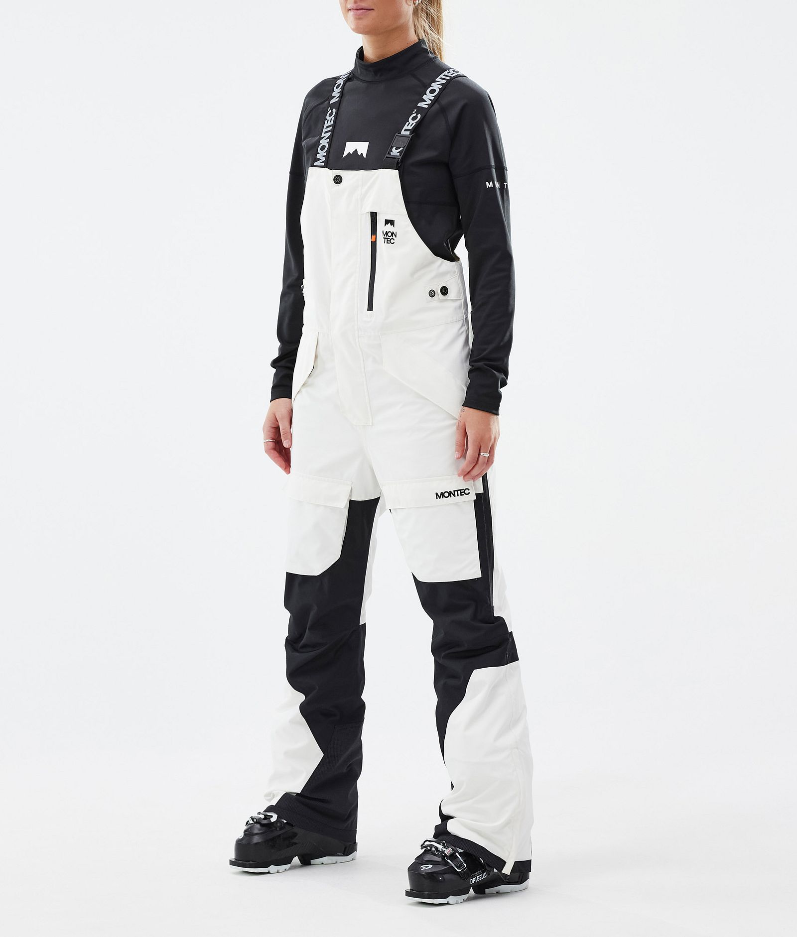 Montec Fawk W Pantalon de Ski Femme Old White/ Black, Image 1 sur 7