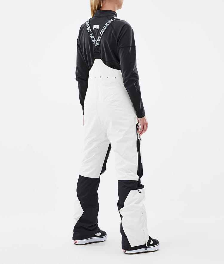Montec Fawk W Pantalon de Snowboard Femme Old White/ Black, Image 4 sur 7