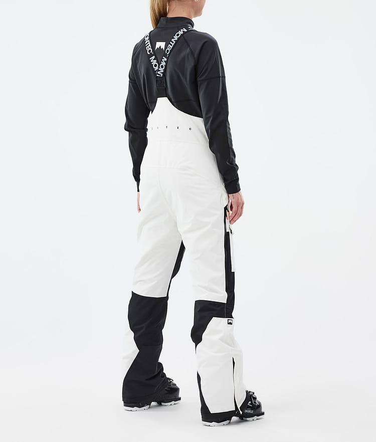 Montec Fawk W Spodnie Narciarskie Kobiety Old White/ Black, Zdjęcie 4 z 7