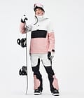 Montec Fawk W Snowboard Bukser Dame Old White/Black/Soft Pink, Billede 2 af 7
