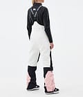 Montec Fawk W Pantaloni Snowboard Donna Old White/Black/Soft Pink, Immagine 4 di 7