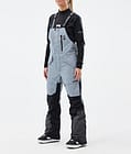 Montec Fawk W Pantalon de Snowboard Femme Soft Blue/Black/Phantom, Image 1 sur 7