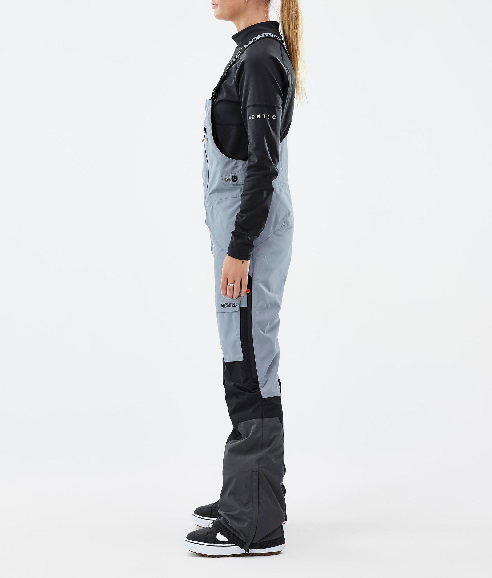 Montec Fawk W Pantalon de Snowboard Femme Soft Blue/Black/Phantom, Image 3 sur 7