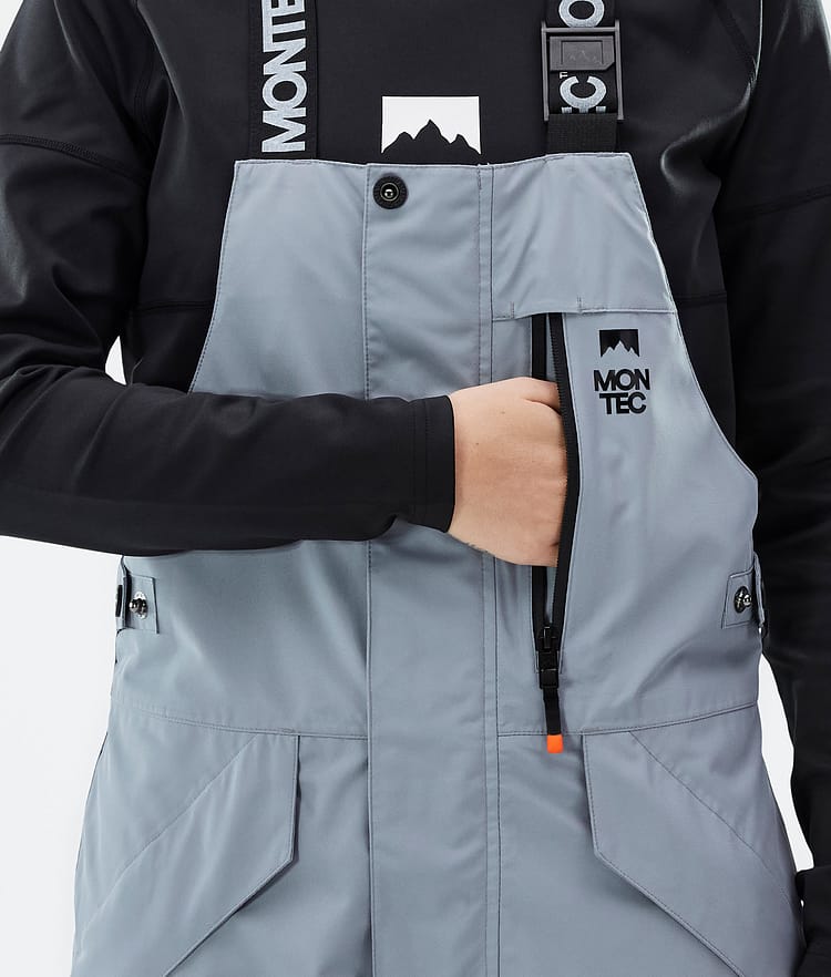 Montec Fawk W Skibroek Dames Soft Blue/Black/Phantom, Afbeelding 6 van 7