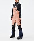 Montec Fawk W Pantaloni Sci Donna Faded Peach/Black/Dark Blue, Immagine 1 di 7