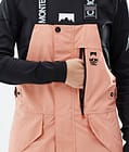 Montec Fawk W Pantalon de Ski Femme Faded Peach/Black/Dark Blue, Image 6 sur 7