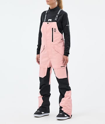Montec Fawk W Pantalon de Snowboard Femme Soft Pink/ Black