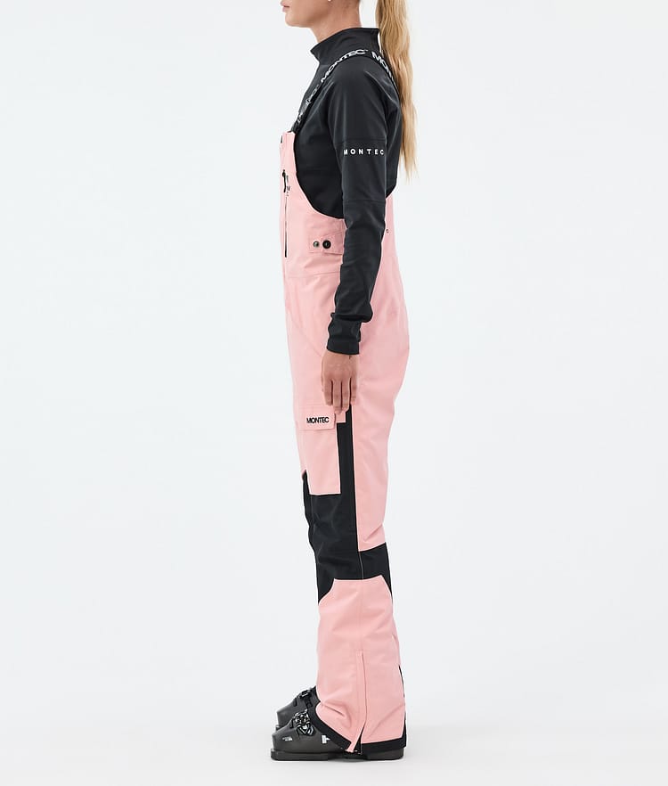 Montec Fawk W Skibroek Dames Soft Pink/ Black, Afbeelding 3 van 7