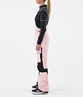 Montec Fawk W Pantalon de Snowboard Femme Soft Pink/ Black, Image 3 sur 7