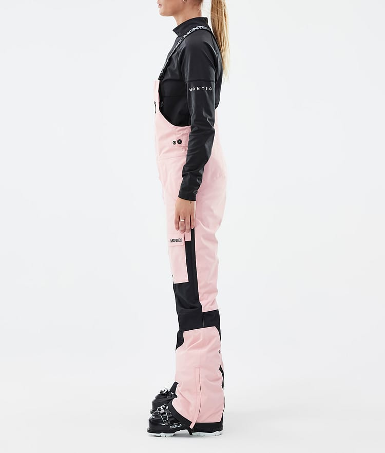Montec Fawk W Pantalon de Ski Femme Soft Pink/ Black, Image 3 sur 7