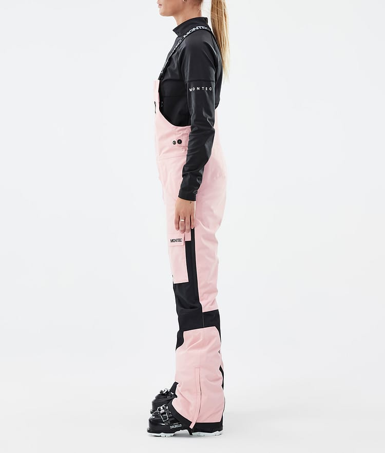 Montec Fawk W Pantaloni Sci Donna Soft Pink/ Black, Immagine 3 di 7