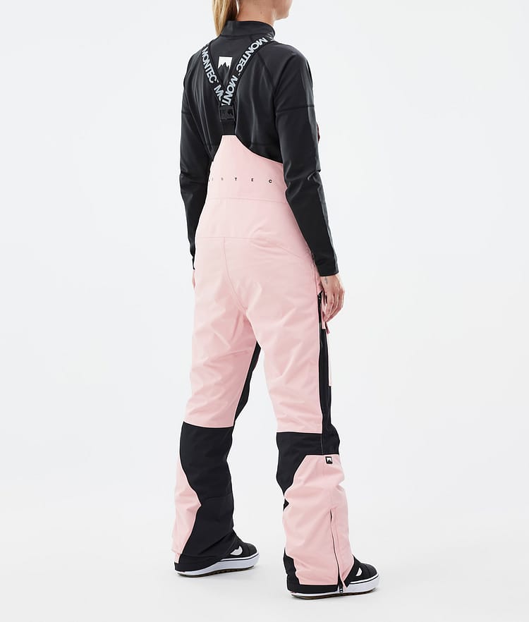 Montec Fawk W Kalhoty na Snowboard Dámské Soft Pink/ Black, Obrázek 4 z 7