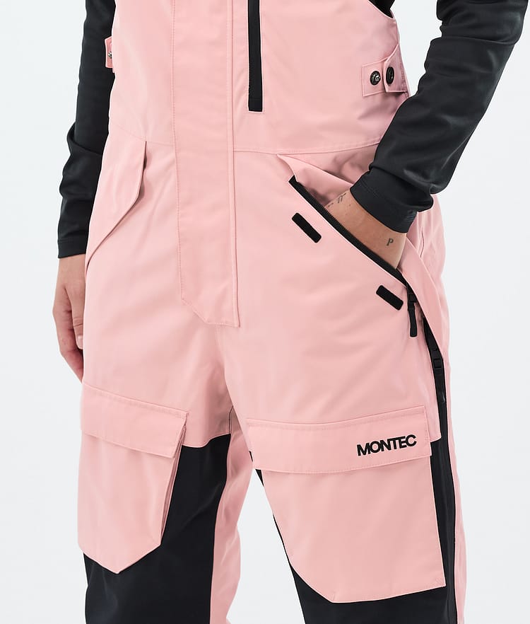 Montec Fawk W Skibroek Dames Soft Pink/ Black, Afbeelding 5 van 7