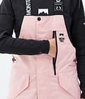 Montec Fawk W Pantalon de Snowboard Femme Soft Pink/ Black, Image 6 sur 7