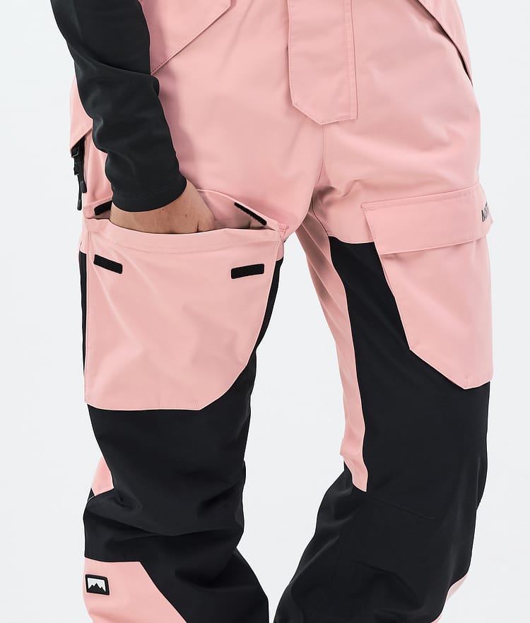Montec Fawk W Snowboard Broek Dames Soft Pink/ Black, Afbeelding 7 van 7