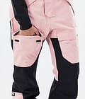 Montec Fawk W Spodnie Snowboardowe Kobiety Soft Pink/ Black, Zdjęcie 7 z 7