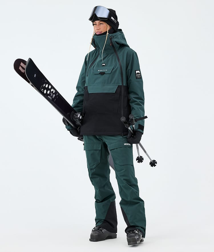 Montec Kirin W Pantalon de Ski Femme Dark Atlantic, Image 2 of 6