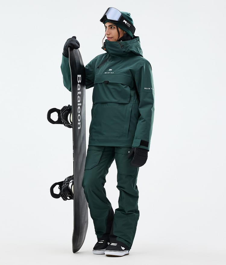 Montec Kirin W Spodnie Snowboardowe Kobiety Dark Atlantic Renewed, Zdjęcie 2 z 6