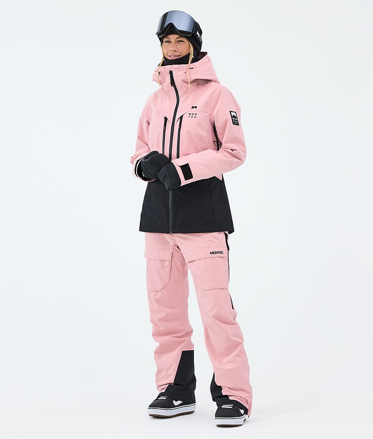 Montec Kirin W Pantalon de Snowboard Femme Soft Pink, Image 2 of 6