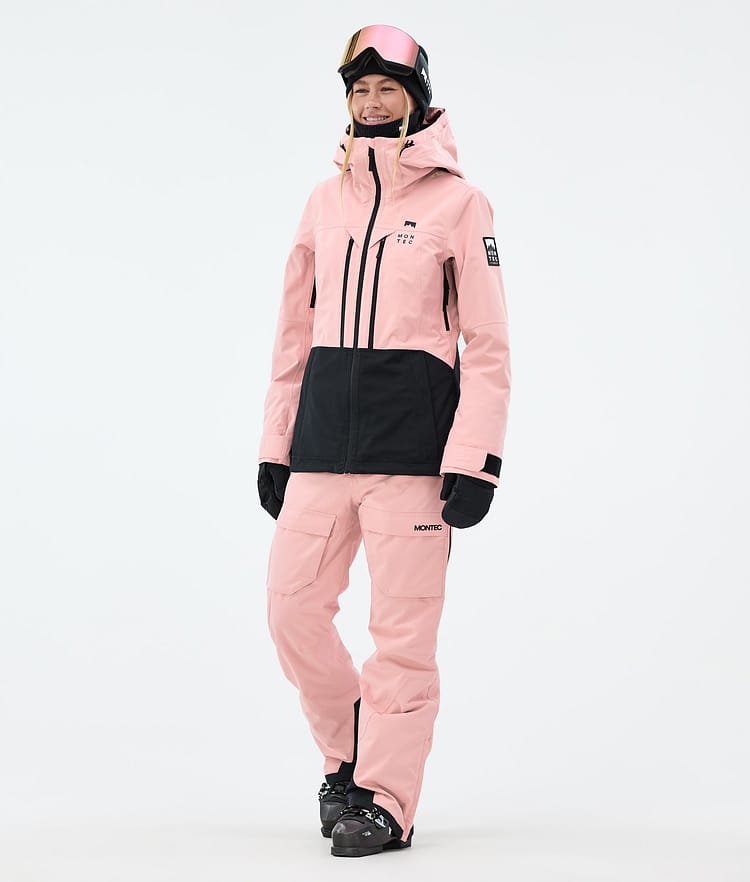 Montec Kirin W Pantalon de Ski Femme Soft Pink, Image 6 sur 6
