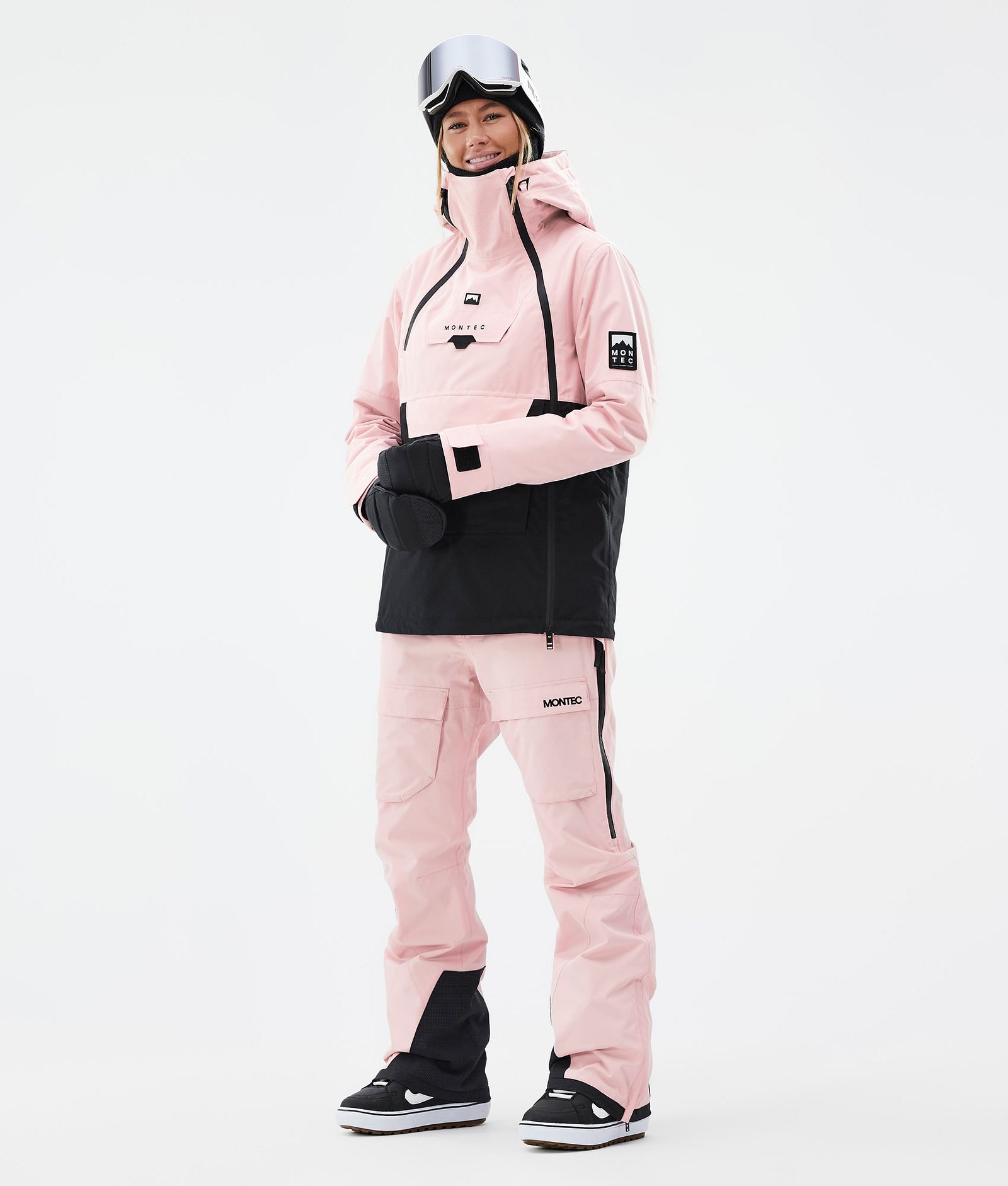 Montec Kirin W Snowboard Broek Dames Soft Pink