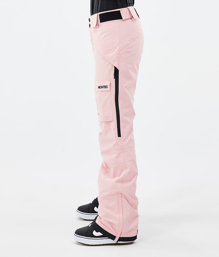 Montec Kirin W Kalhoty na Snowboard Dámské Soft Pink, Obrázek 3 z 6