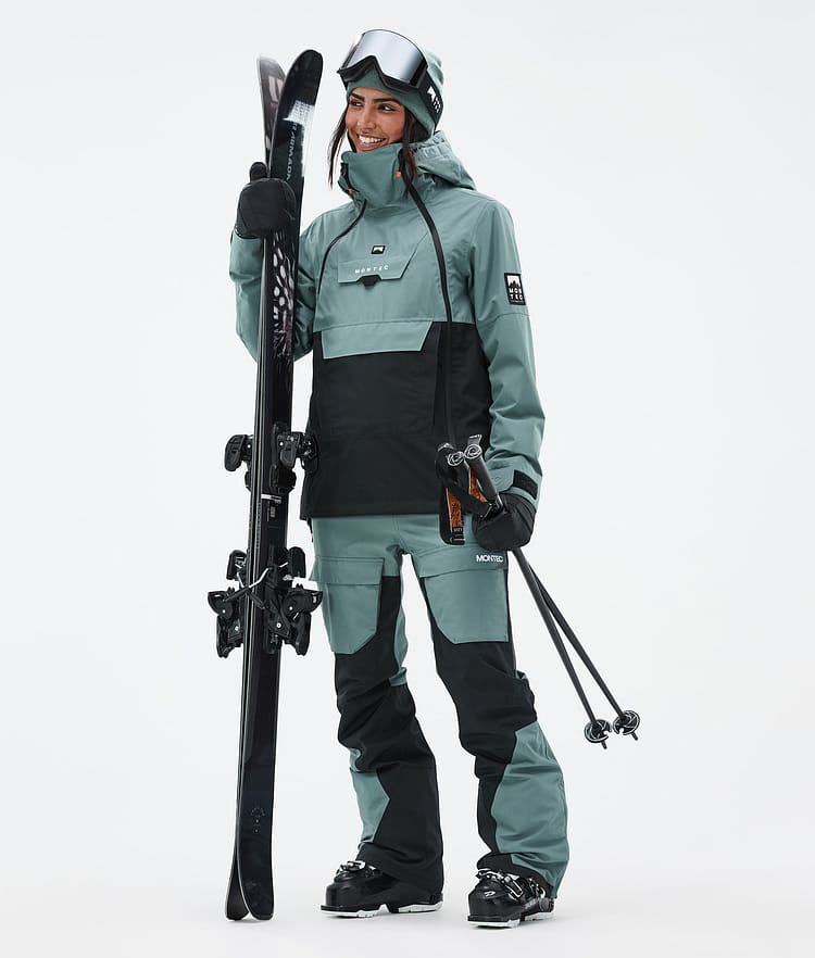 Montec Doom W Ski jas Dames Atlantic/Black, Afbeelding 2 van 10